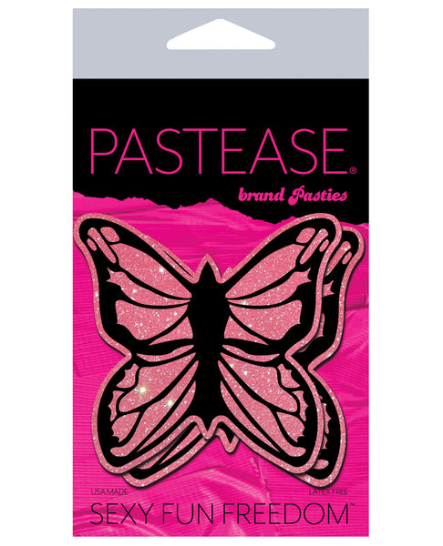 Pastease Pink Glitter Butterfly O/S