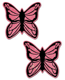 Pastease Pink Glitter Butterfly O/S