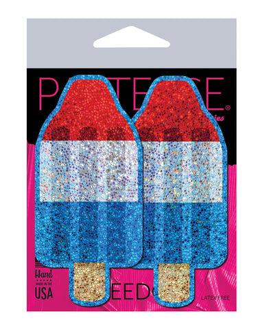 Pastease Premium Bomb Pop - Red/White/Blue O/S