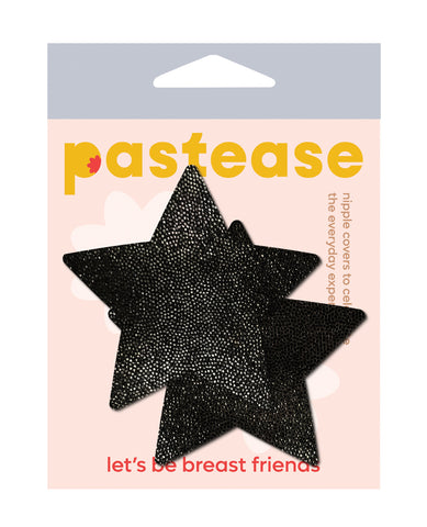 Pastease Premium Glitter Star - Black O/S