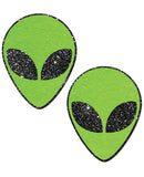 Pastease Green Glitter Alien O/S