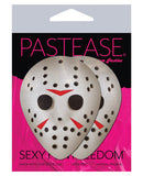 Pastease Scary Halloween Hockey Mask  - White O/S