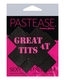 Pastease Great Tits Cross - Black/Pink O/S