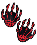 Pastease Skeleton Hands - Red O/S