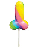 Rainbow Cock Pops - Display of 12