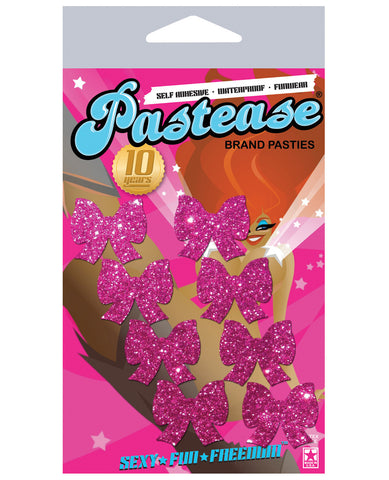 Pastease Mini Glitter Butterflies - Hot Pink Pack of 8