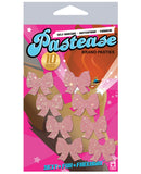 Pastease Mini Glitter Butterflies - Baby Pink Pack of 8