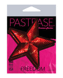 Pastease Diamond Thom Disco Nautical Star - Red O/S