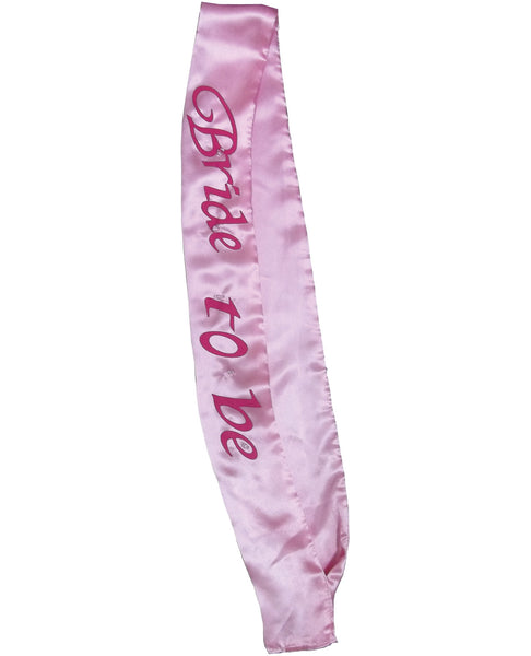 Bride to Be Flashing Sash - Pink