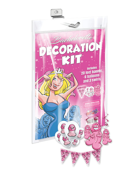 Bachelorette Decoration Kit - Banner, Swirls, Balloons