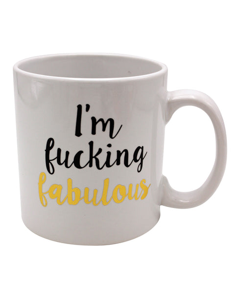 Attitude Mug I'm Fucking Fabulous - 22 oz  Foil