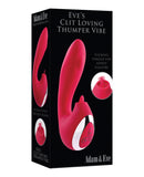 Adam & Eve Eve's Clit Loving Thumper Vibe - Red