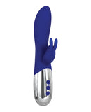 Adam & Eve Royal Rabbit Warming Vibrator - Blue