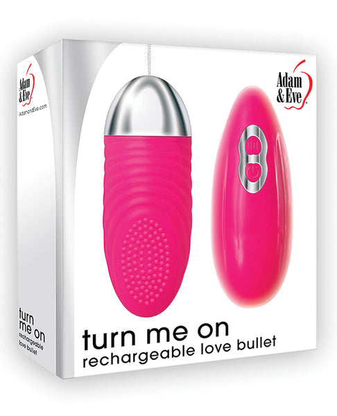 Adam & Eve Turn Me On Love Bullet - Pink