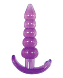 Adam & Eve Bumpy Delight Anal Plug - Purple