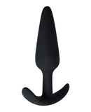 Adam & Eve's Rechargeable Vibrating Anal Plug - Black