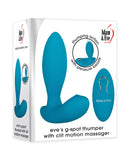 Adam & Eve Eve's G Spot Thumper w/Clit Motion Massager - Teal