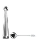 Adam & Eve Tease Me Rechargeable Metal Vibrator - Chrome