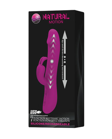 Pretty Love Natural Motion Thrusting Rabbit - 7 Function