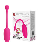 Pretty Love Knucker Remote Egg - Neon Pink