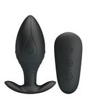 Pretty Love Regina Royal Pleasure Butt Plug - Black/Gold