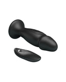 Mr. Play Phallic Vibrating Anal Plug - Black