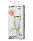 Pretty Love Sally Stroker - 12 Function White/Gold