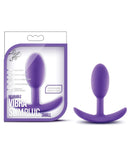 Blush Luxe Wearable Vibra Slim Plug Small - Purple