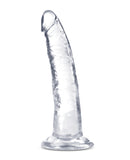 Blush B Yours Plus 7.5" Lust n' Thrust Dildo - Clear