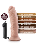 Blush Dr. Skin Dr. Joe 8" Cock w/Suction Cup - Vanilla