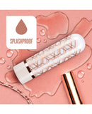 Blush The Collection Glitzy Geo Rechargeable Bullet - Rose Gold