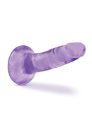 Blush B Yours Plus 5.5" Hard n' Happy Dildo - Purple