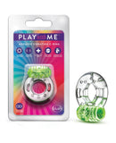 Blush Play with Me Arouser Vibrating C Ring - Green