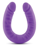 Ruse 18" Slim Double Dong - Purple