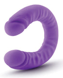 Ruse 18" Slim Double Dong - Purple