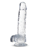 Blush Naturally Yours 6" Crystalline Dildo - Diamond