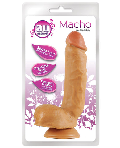 Blush Macho Au Naturel Dong w/Suction Cup