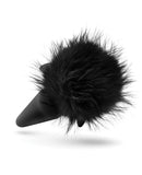 Blush Temptasia Tail Pom Plug - Black