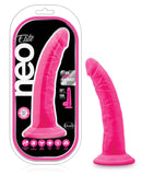 Blush Neo Elite 7.5" Silicone Dual Density Cock - Neon Pink