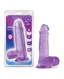 Blush B Yours Plus 7.25" Rock n Roll Dildo - Purple