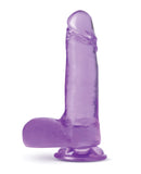 Blush B Yours Plus 7.25" Rock n Roll Dildo - Purple