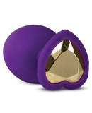 Blush Temptasia Bling Plug Medium - Purple w/Gem