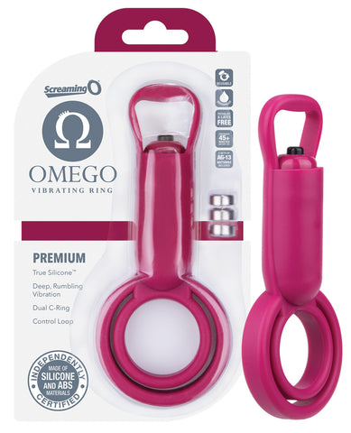 Screaming O OmegO Vibrating Ring - Merlot