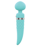 Pillow Talk Sultry Rotating Wand - Teal