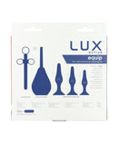 Lux Active Equip Silicone Anal Training Kit - Dark Blue