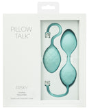 Pillow Talk Frisky Pleasure Balls - Teal