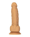 Naked Addiction 8" Dual Density Silicone Dildo - Caramel