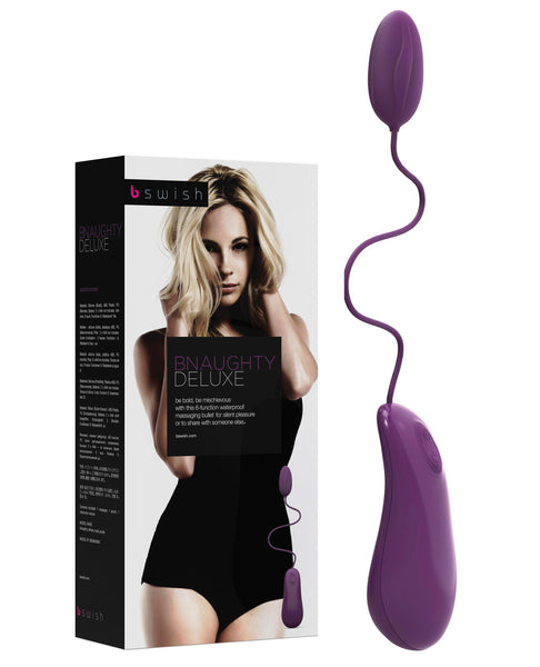 BNaughty Deluxe Bullet - Royal Purple