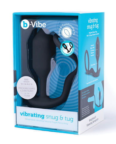 b-Vibe Vibrating Snug & Tug Medium - Black