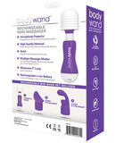 Bodywand Rechargeable Mini Massager w/Attachment - Purple